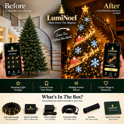 LumiNoel™ | Luxury Animated Tree Lights