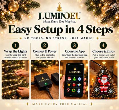 LumiNoel™ | Luxury Animated Tree Lights